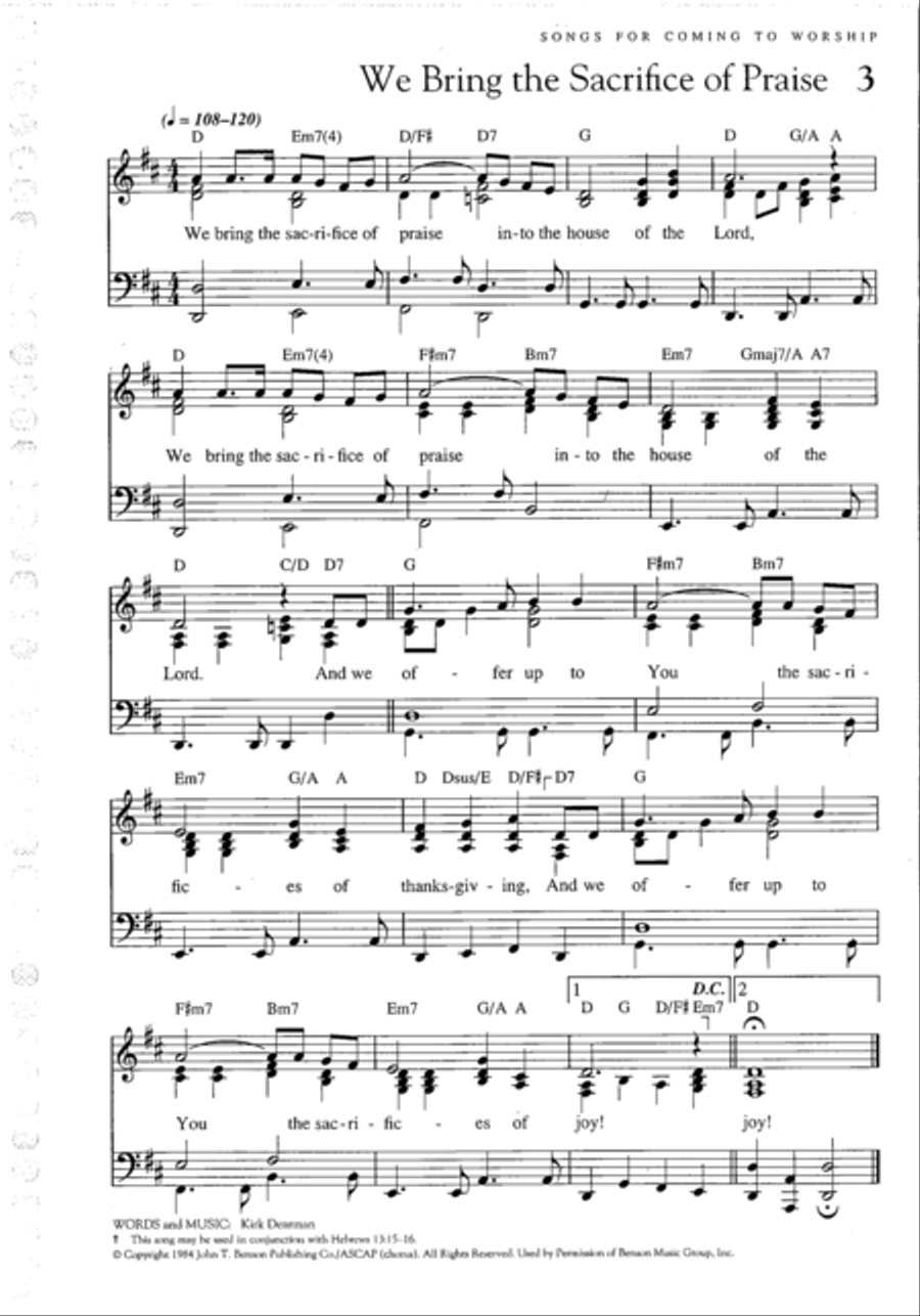 Renew! General Worship scores gallery preview page 3