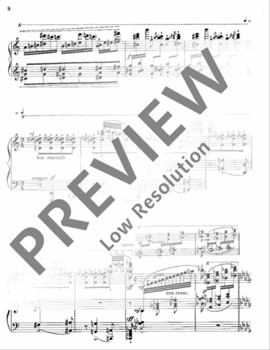 L'Oiseau de feu - The Firebird Piano Solo scores gallery preview page 9