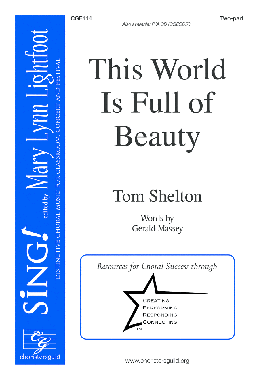 This World is Full of Beauty Choir scores gallery preview page 1