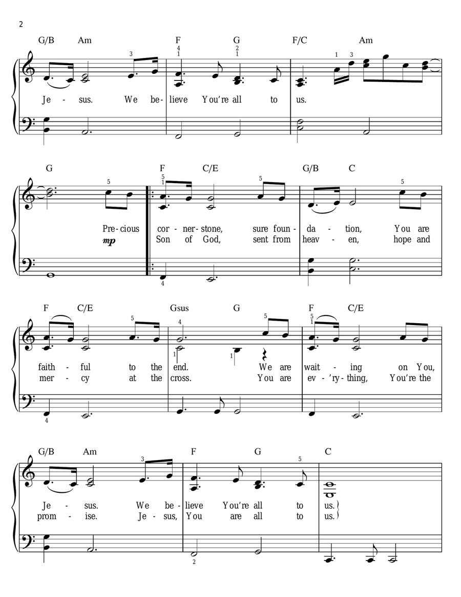 All To Us Voice scores gallery preview page 2