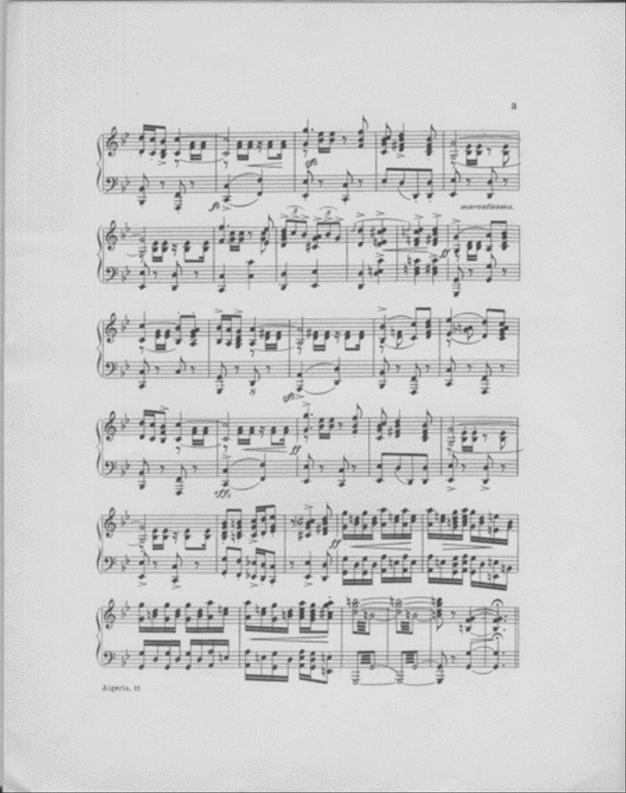 Selections from Algeria Piano Solo scores gallery preview page 4