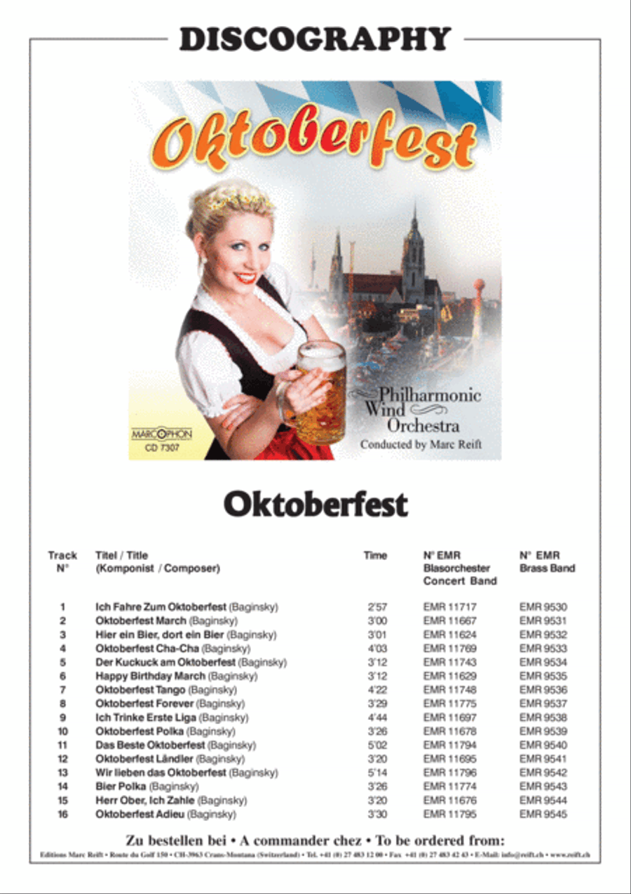 Wir lieben das Oktoberfest Brass Band scores gallery preview page 3