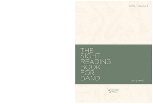 Sight Reading Book For Band, Vol 4