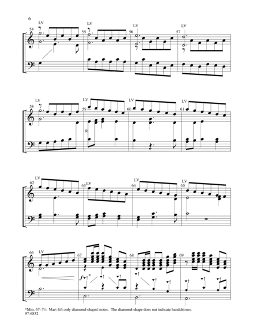 Passacaglia No. 1 in C Passacaglia No. 1 in C Handbell Choir scores gallery preview page 4