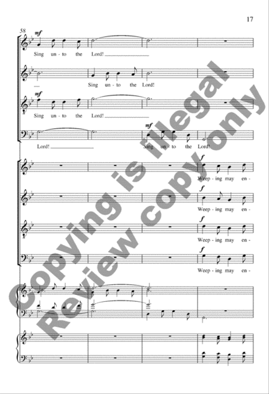 Mourning into Dancing from Suite Remembrance 4-Part scores gallery preview page 16