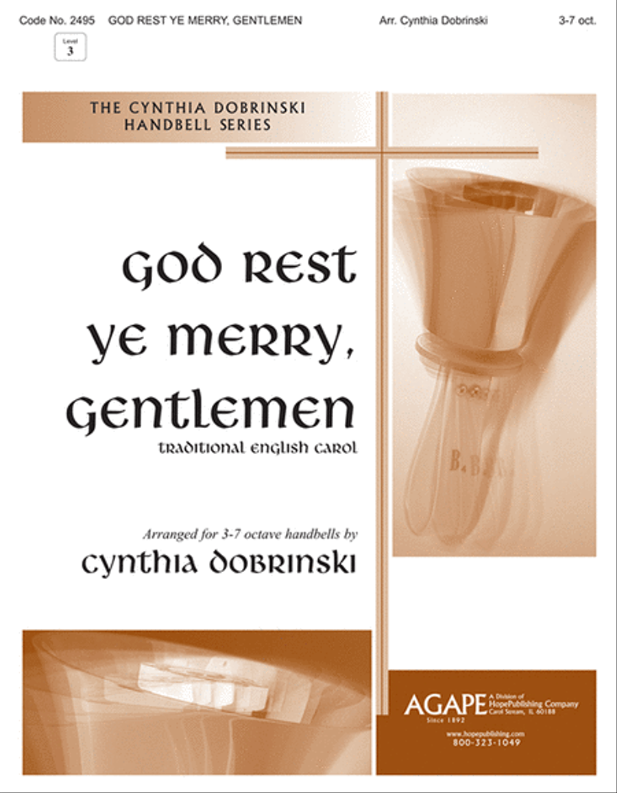 God Rest Ye Merry, Gentlemen by Cynthia Dobrinski Handbell Choir - Sheet Music