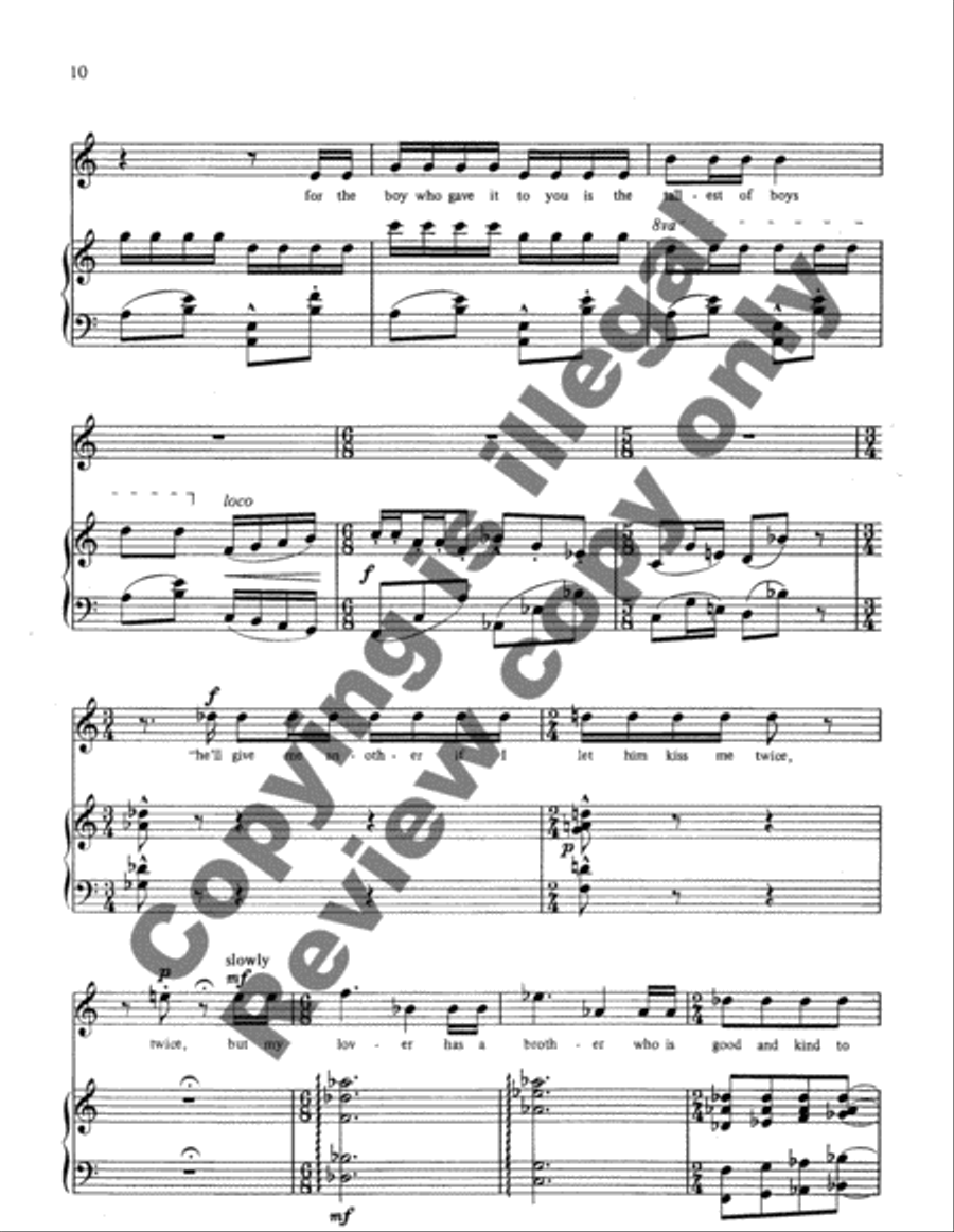 though love be a day though love be a day High Voice scores gallery preview page 6