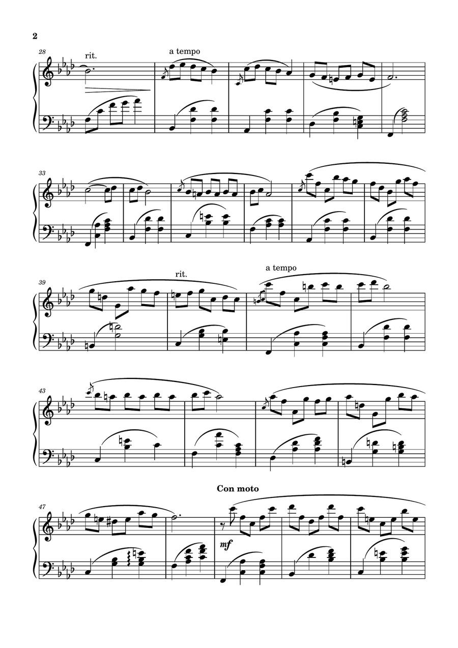 Winter's Waltz Winter's Waltz Piano Solo scores gallery preview page 2