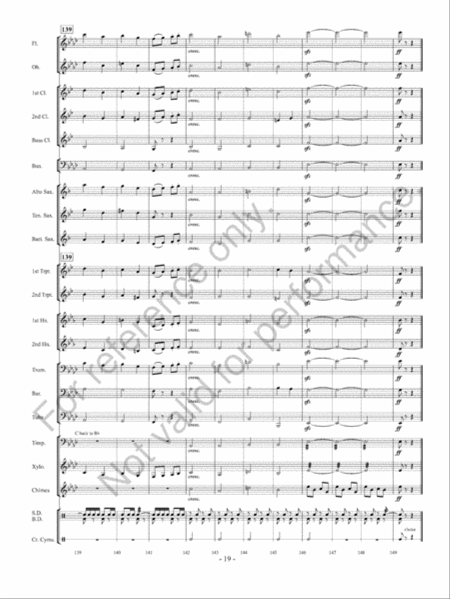 Shipshape And Bristol Fashion Concert Band scores gallery preview page 20