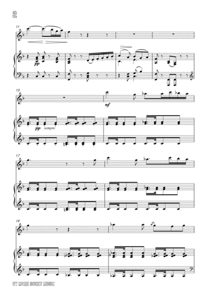 Bellini-Il fervido desiderio,for Flute and Piano image number null