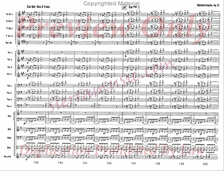 Bodysnatchers Bodysnatchers Jazz Ensemble scores gallery preview page 26
