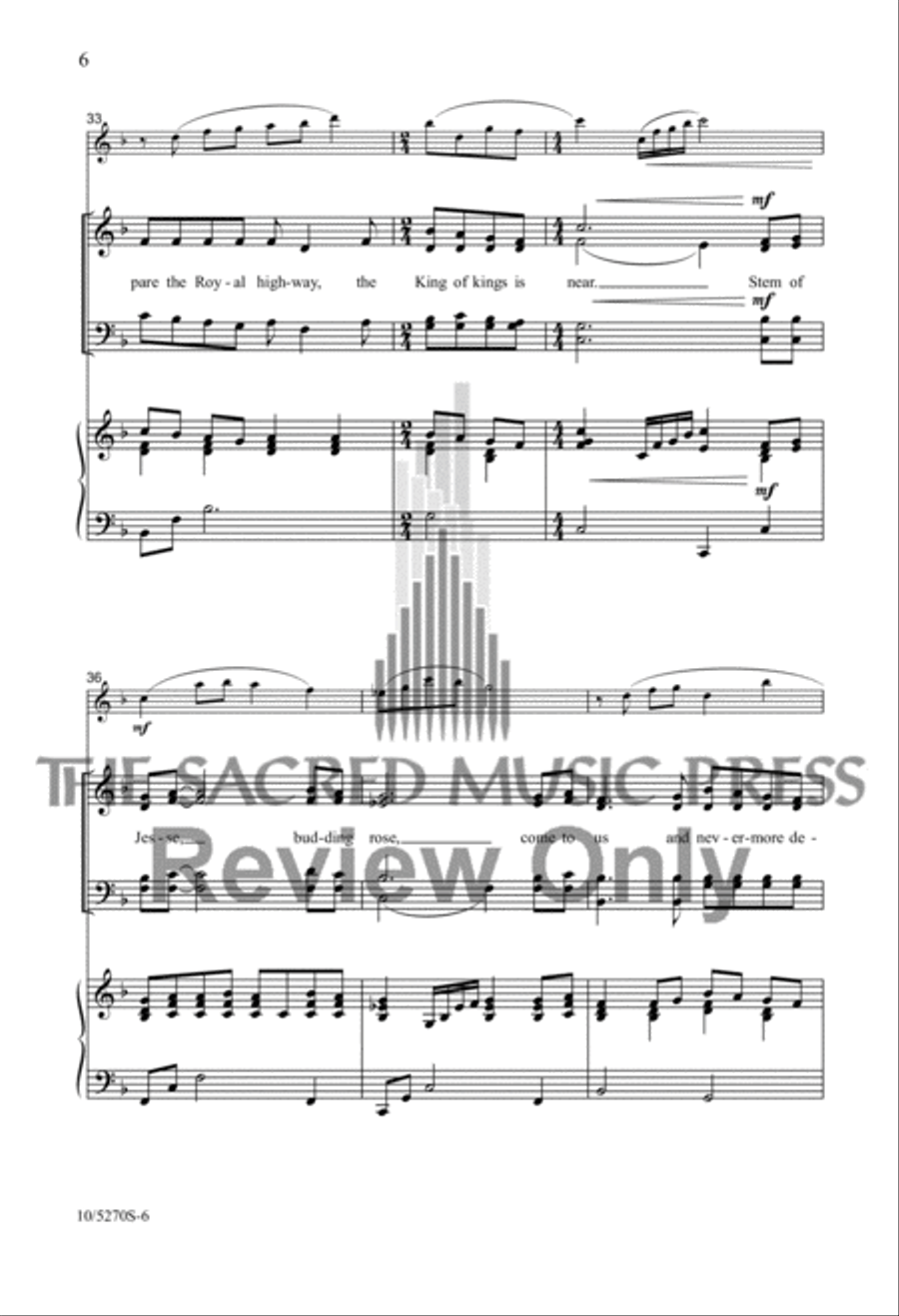 Advent Calls Advent Calls 4-Part scores gallery preview page 5