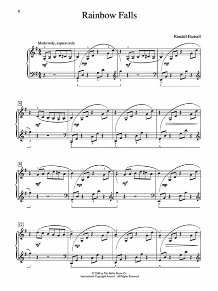 Portraits of the Sky Piano Solo scores gallery preview page 5