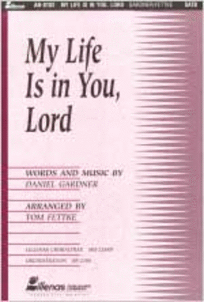 My Life Is in You, Lord (Orchestration)