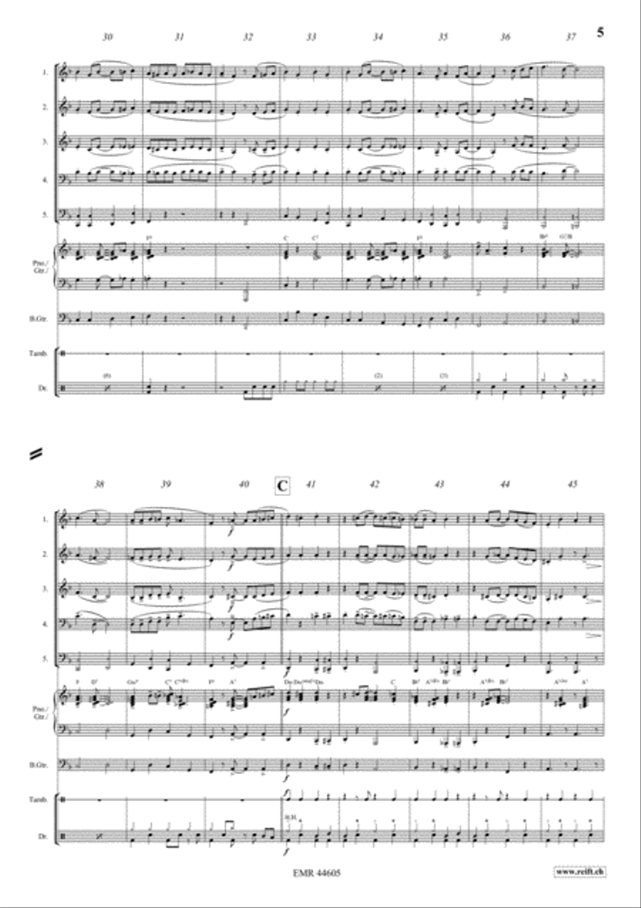 That's A Plenty Woodwind Quintet scores gallery preview page 5