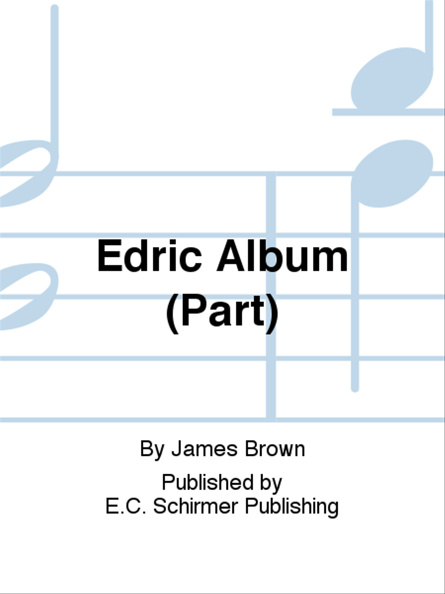 Edric Album (Cello/Bass Part) Orchestra scores gallery preview page 1