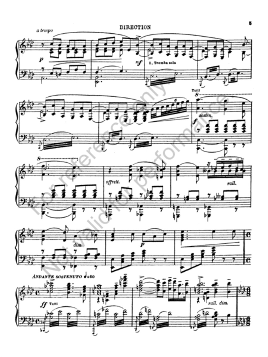 Madame Butterfly Concert Band scores gallery preview page 7