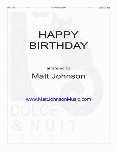 Happy Birthday Song-an eerie introduction image number null