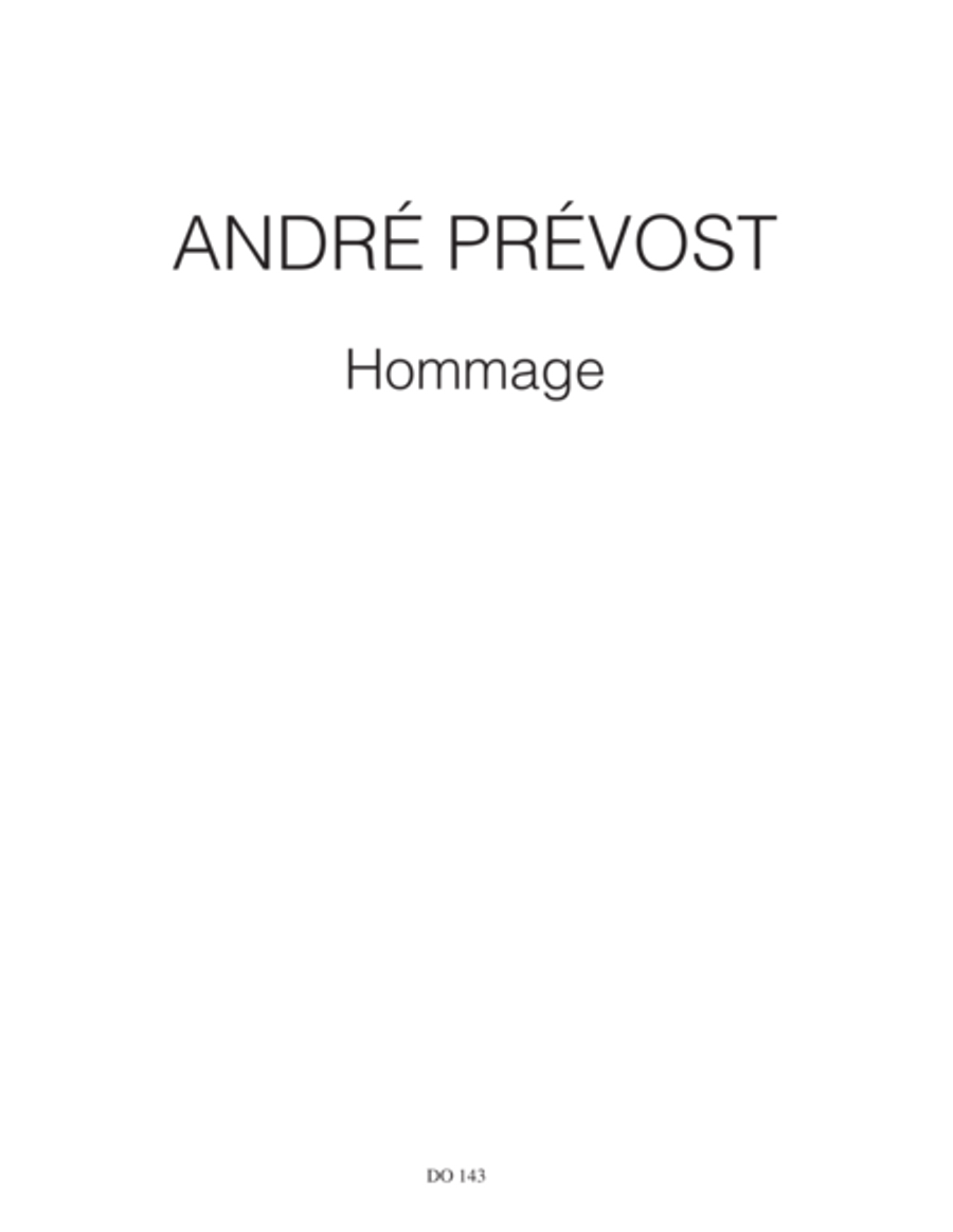 Hommage Orchestra scores gallery preview page 1
