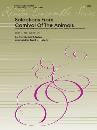 Book cover for Selections From Carnival Of The Animals