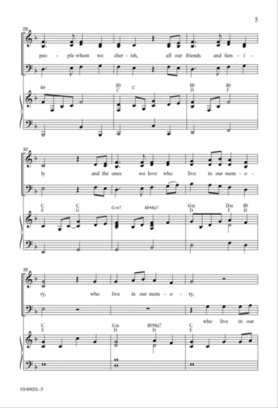 Thanks for Giving 4-Part scores gallery preview page 5