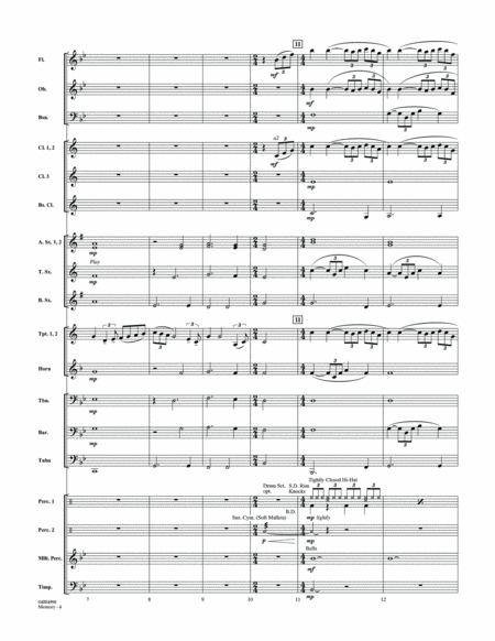 Memory (from Cats) (arr. Johnnie Vinson) - Conductor Score (Full Score)