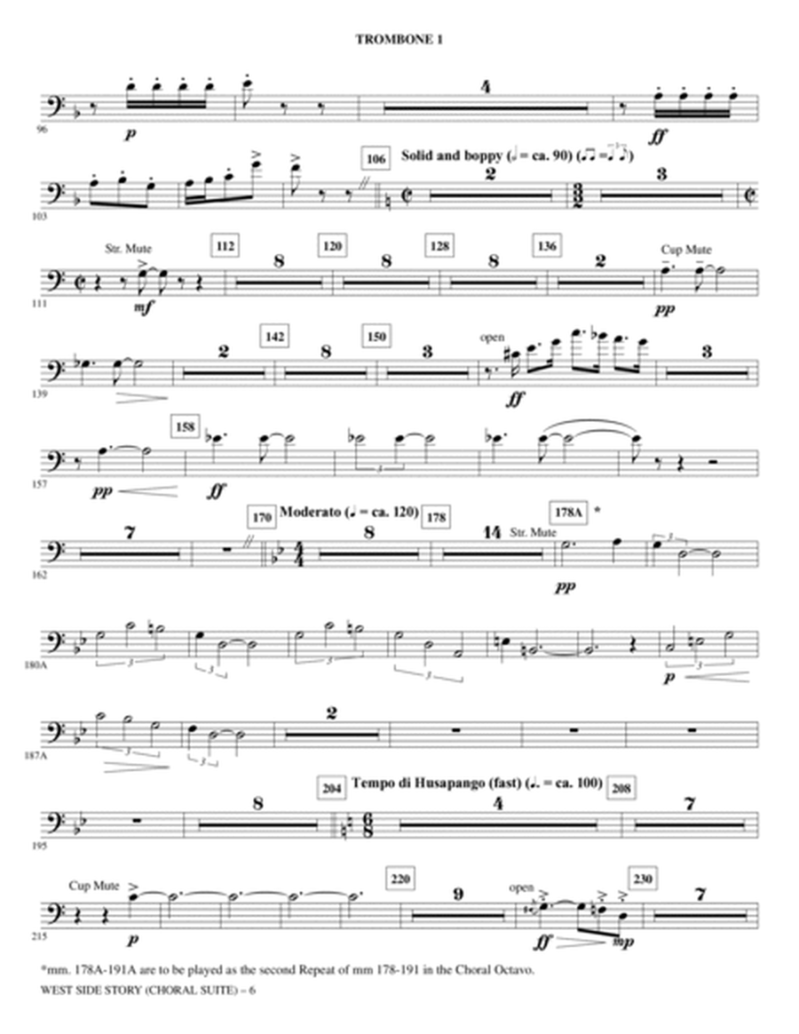 West Side Story - Trombone 1