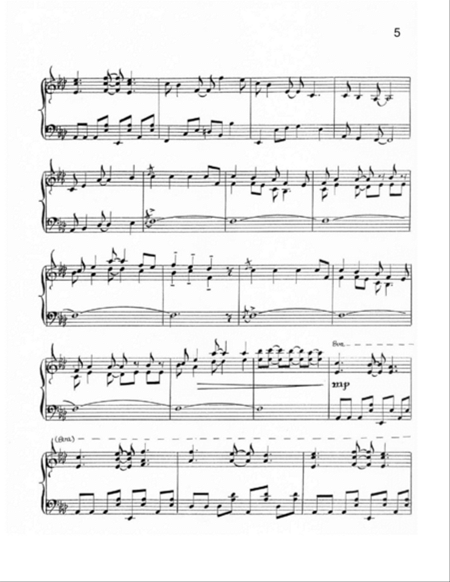 Traditional Patterns Piano Solo scores gallery preview page 5