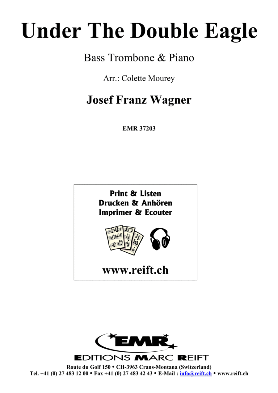 Under The Double Eagle Trombone scores gallery preview page 1