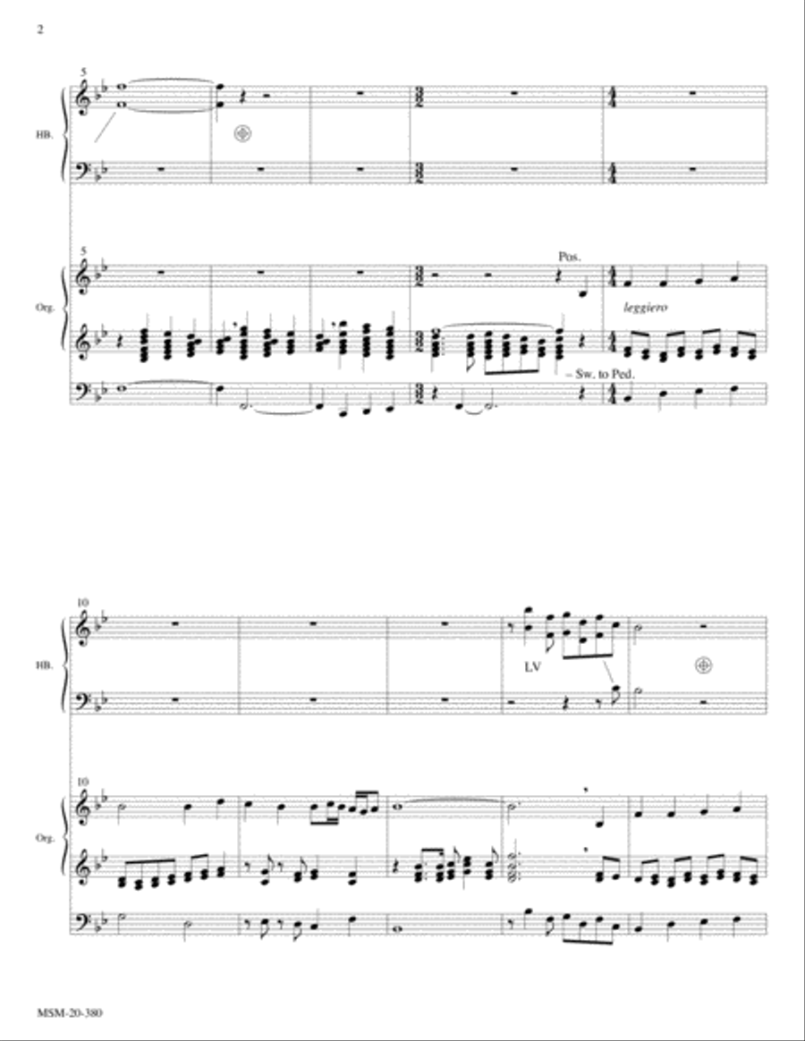All Glory, Laud, and Honor Choir scores gallery preview page 2