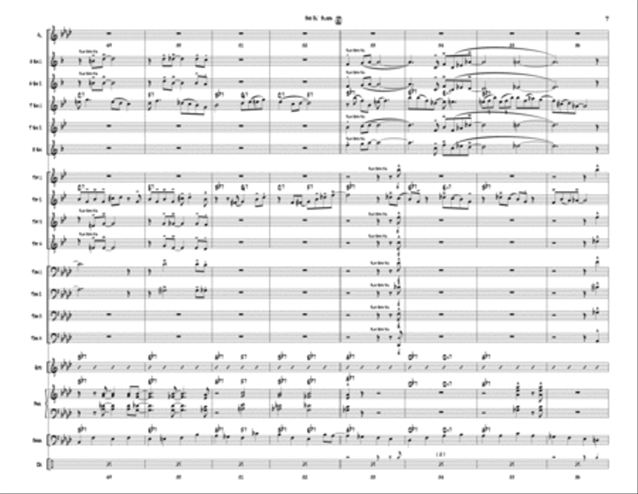 Bad Ol' Blues Jazz Ensemble scores gallery preview page 9