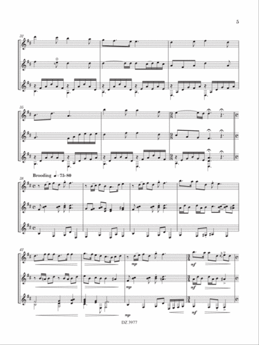 Stirring Celtic Themes Stirring Celtic Themes Guitar Ensemble scores gallery preview page 6