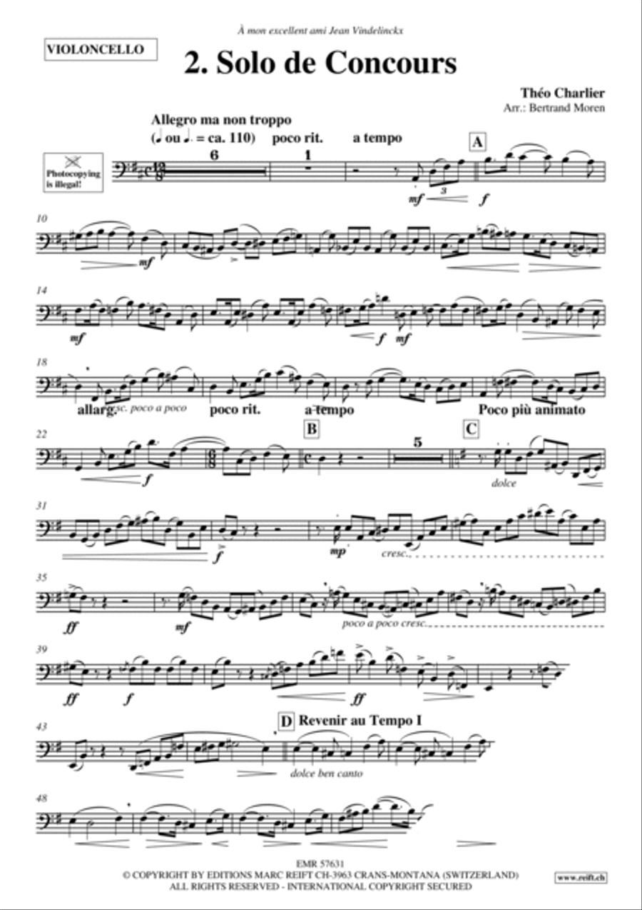 2. Solo de Concours Piano Accompaniment scores gallery preview page 3