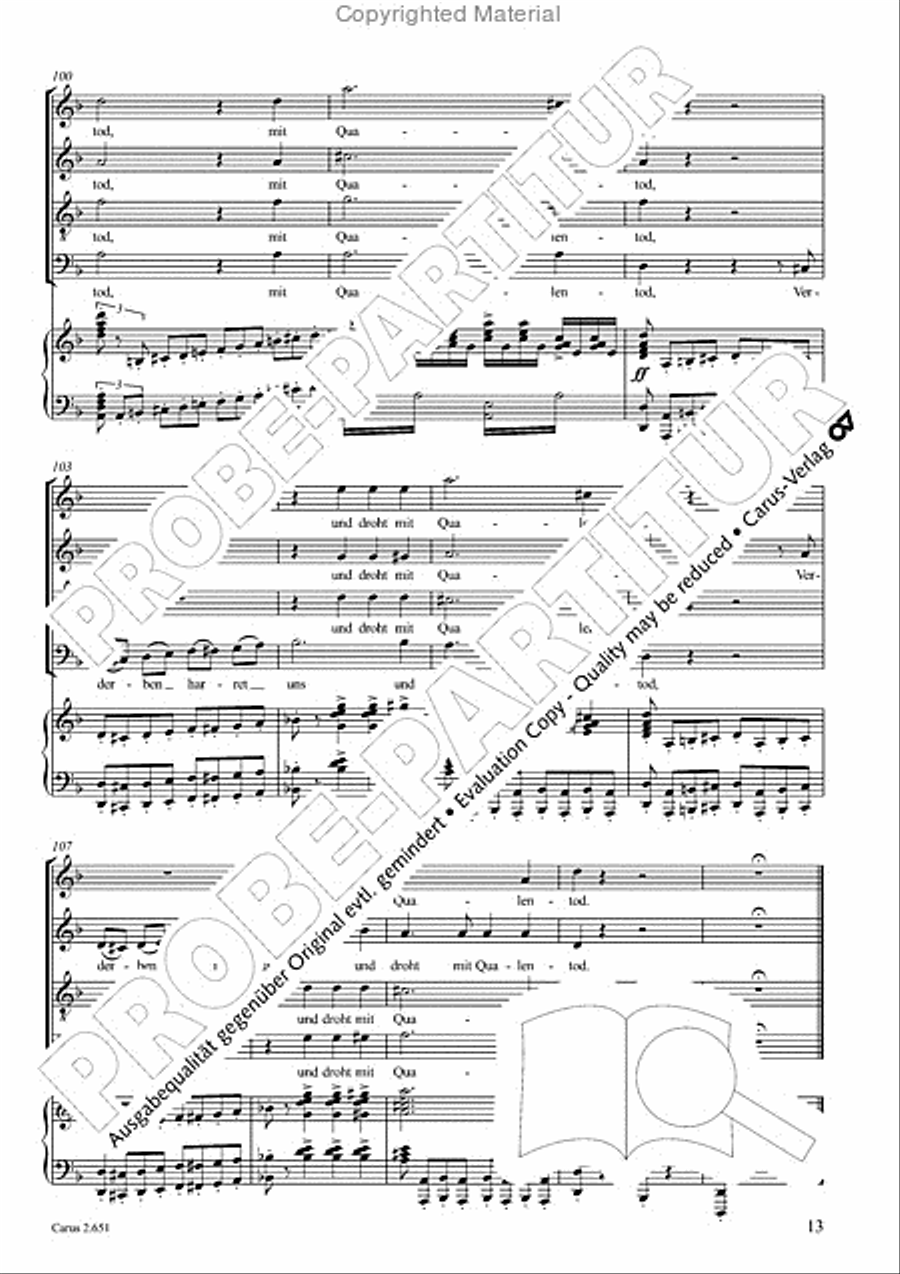 Choral collection Great Opera Choruses - Richard Wagner (choir & piano) Choir scores gallery preview page 14