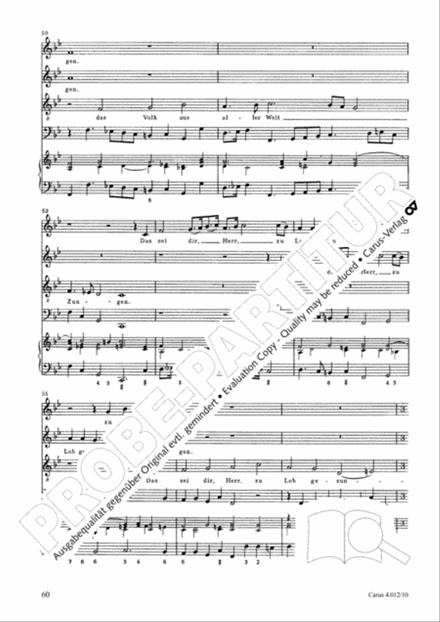 Opella Nova I. Teil 1618 Opella Nova I. Teil 1618 Collection / Songbook scores gallery preview page 61