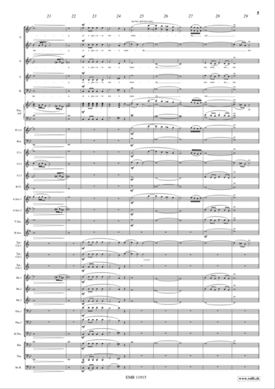 Miserere 4-Part scores gallery preview page 5