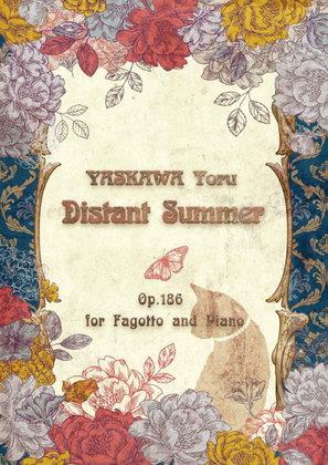 Distant Summer for fagotto and piano, Op.186