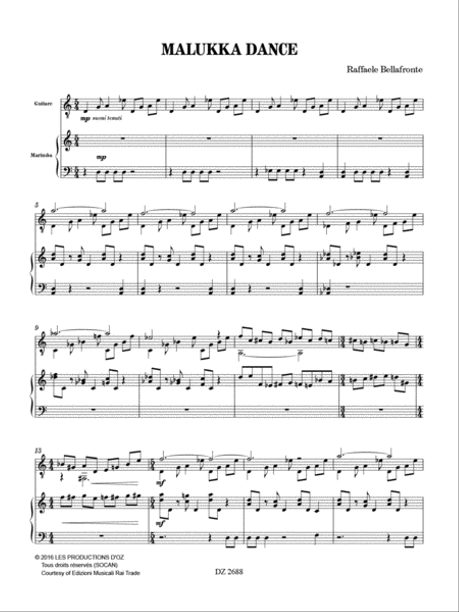 Liliana Guitar Ensemble scores gallery preview page 2