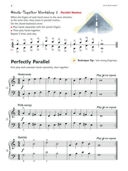 Premier Piano Course Technique, Book 2A