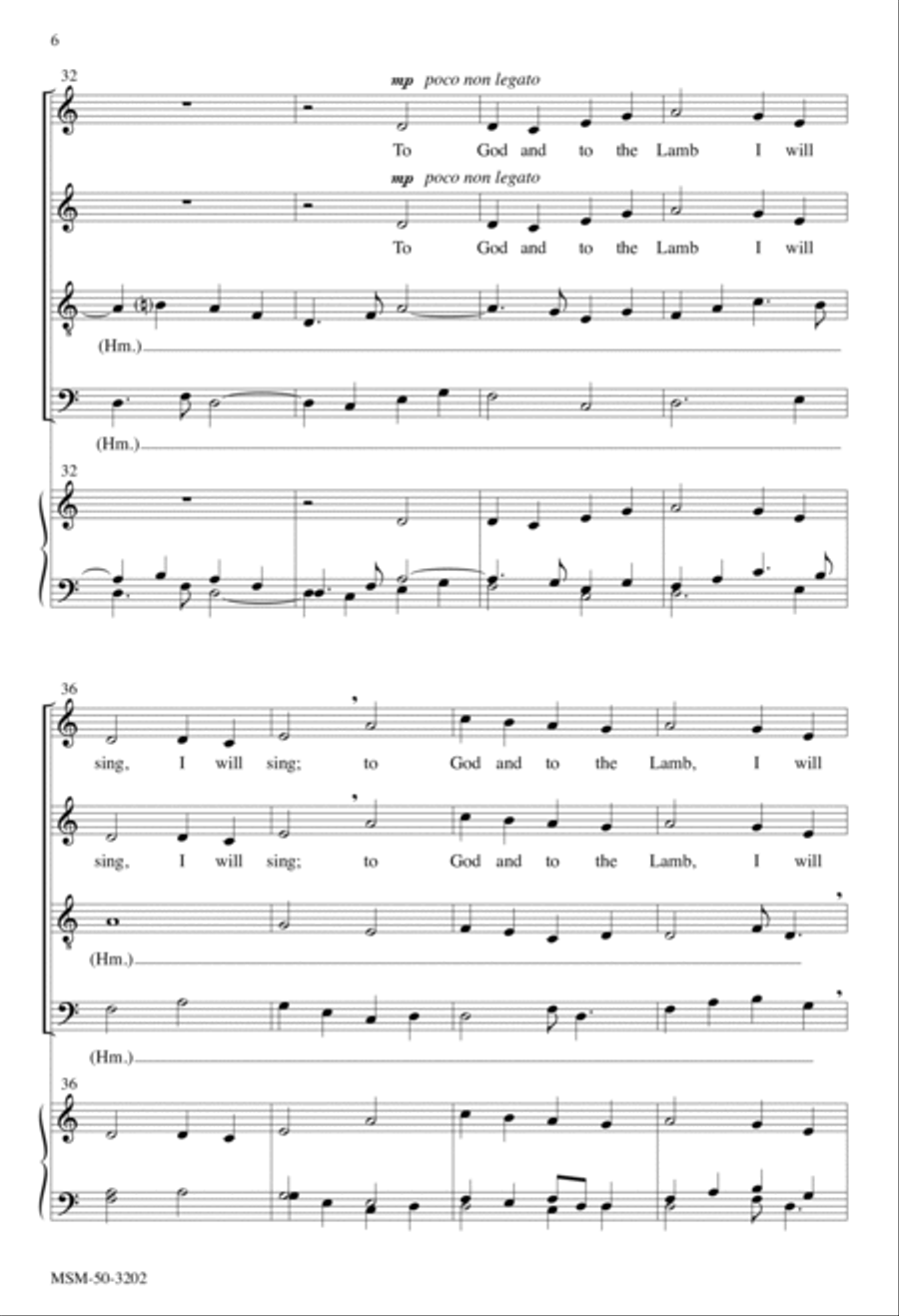What Wondrous Love Is This 4-Part scores gallery preview page 6
