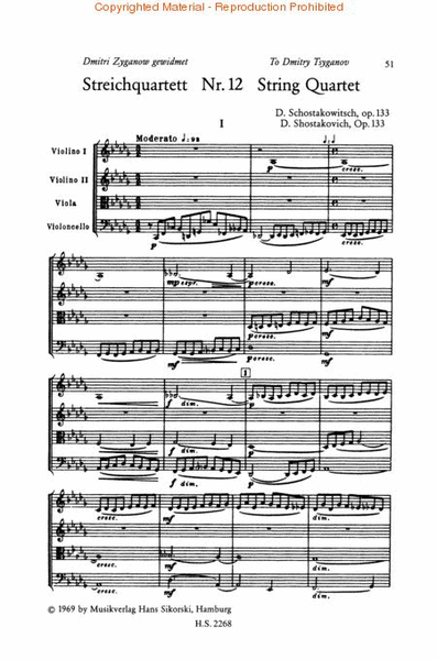 String Quartets, Nos. 11–12
