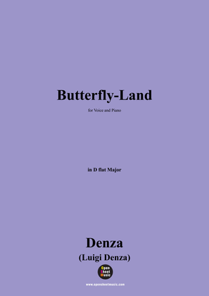 Denza-Butterfly-Land,in D flat Major