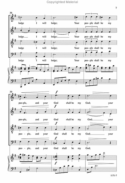Song of Ruth - SATB divisi Octavo image number null