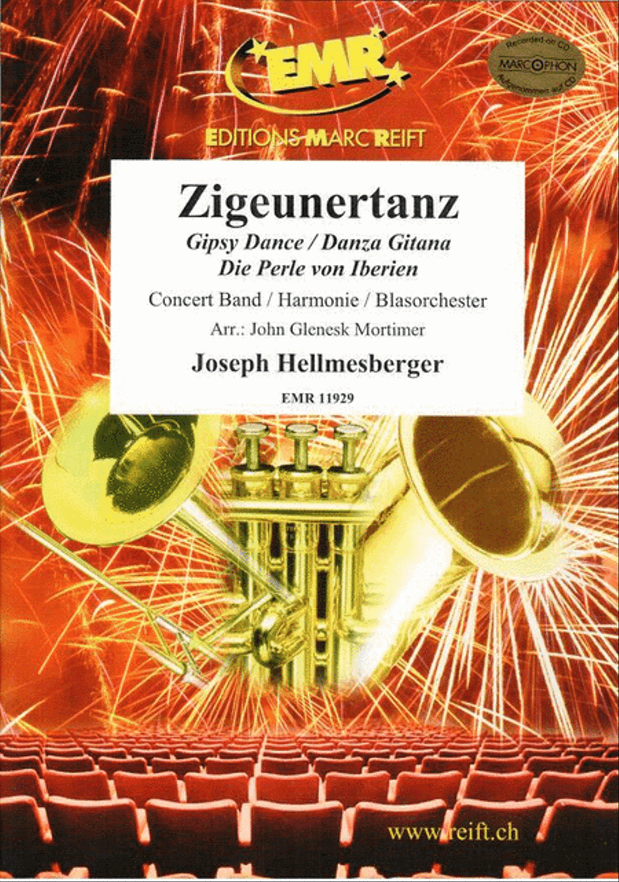 Zigeunertanz Concert Band scores gallery preview page 1
