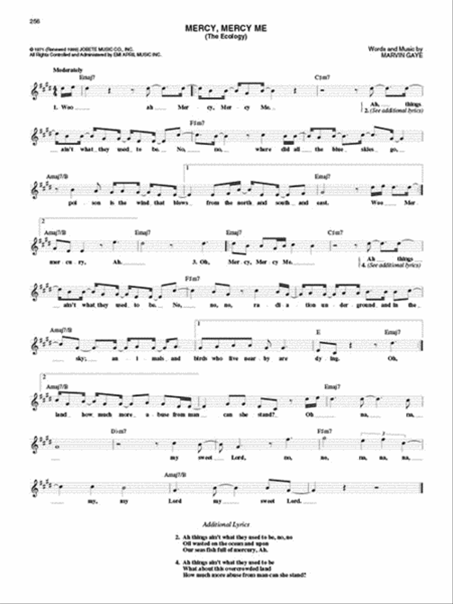 R&B Fake Book – 2nd Edition Piano scores gallery preview page 4