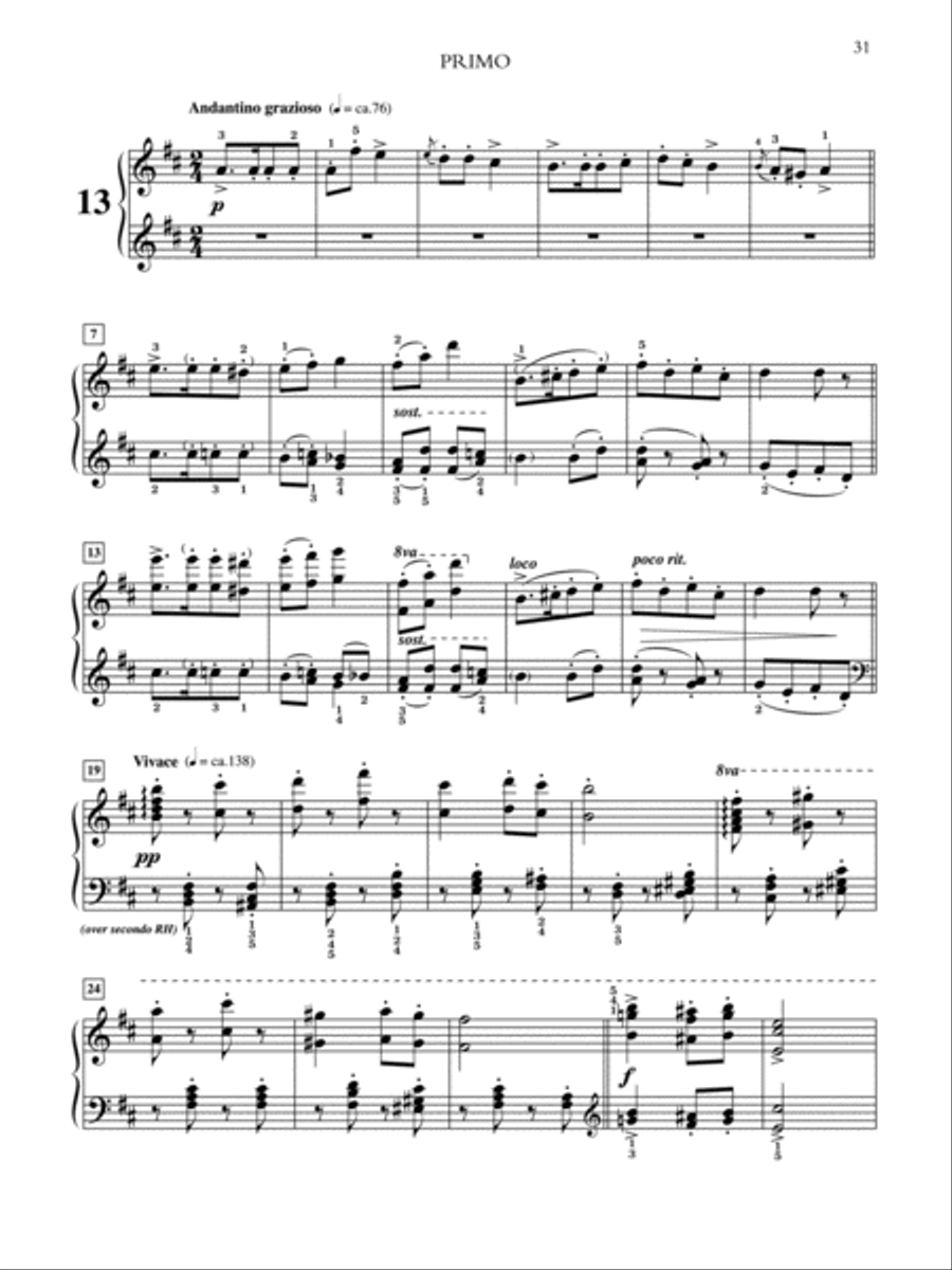 Brahms -- Hungarian Dances, Volume 2 Small Ensemble scores gallery preview page 3