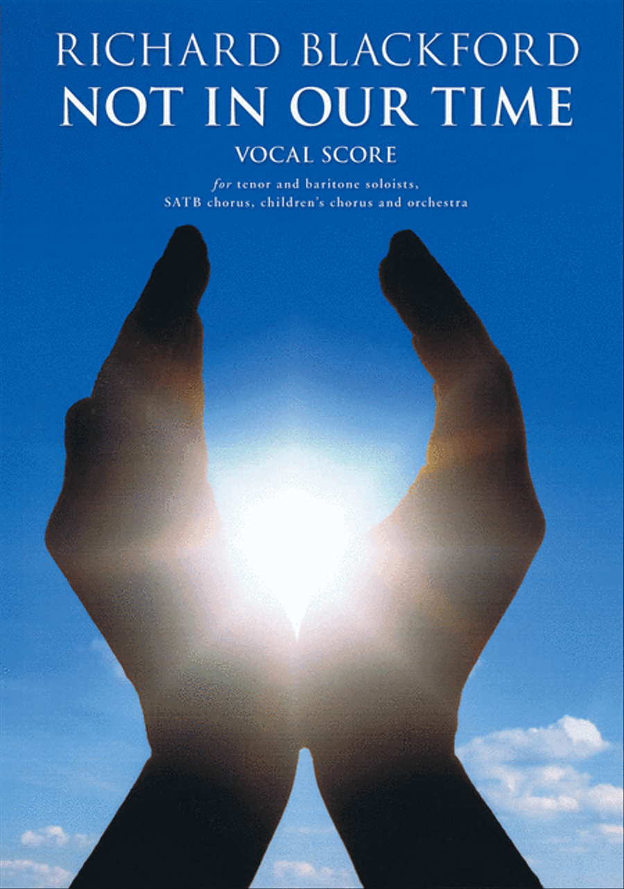 Not in Our Time Choir scores gallery preview page 1