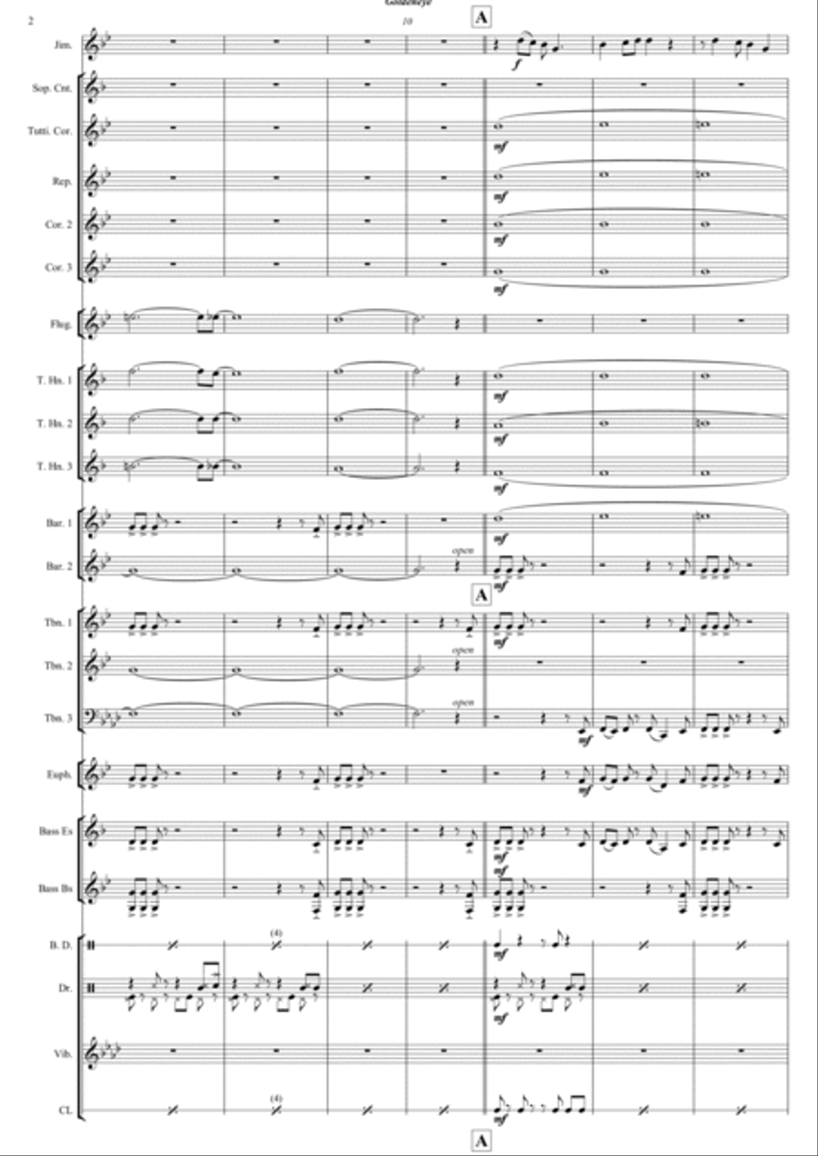 Goldeneye Brass Band scores gallery preview page 2