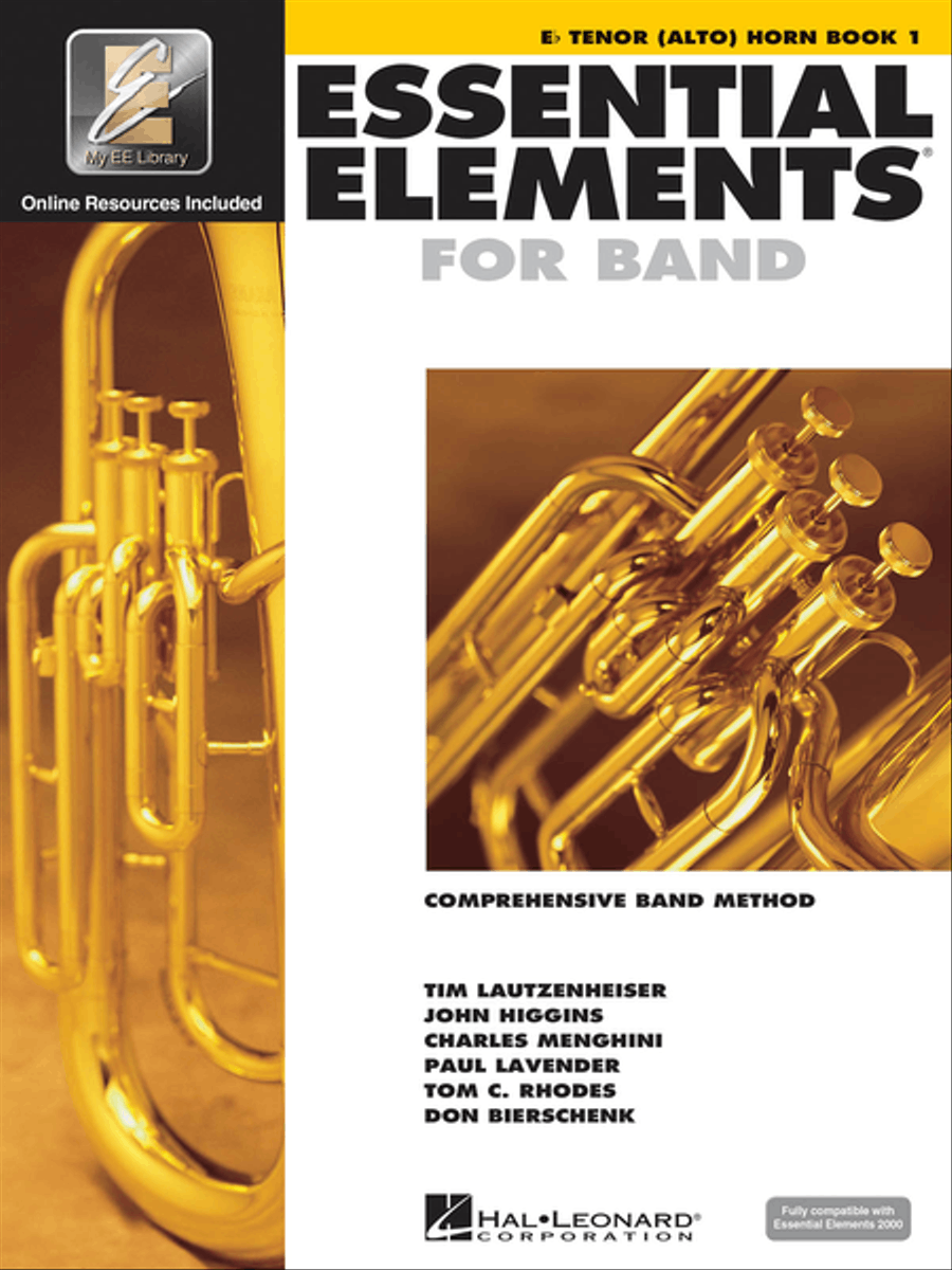 Essential Elements for Band - Book 1 with My EE Library Concert Band Methods scores gallery preview page 1