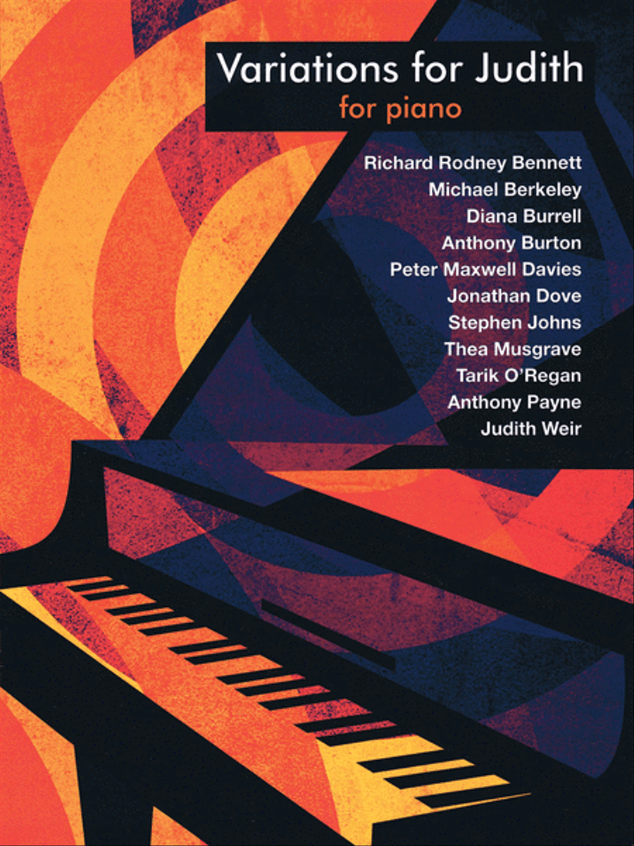 Variations for Judith Piano Solo scores gallery preview page 1